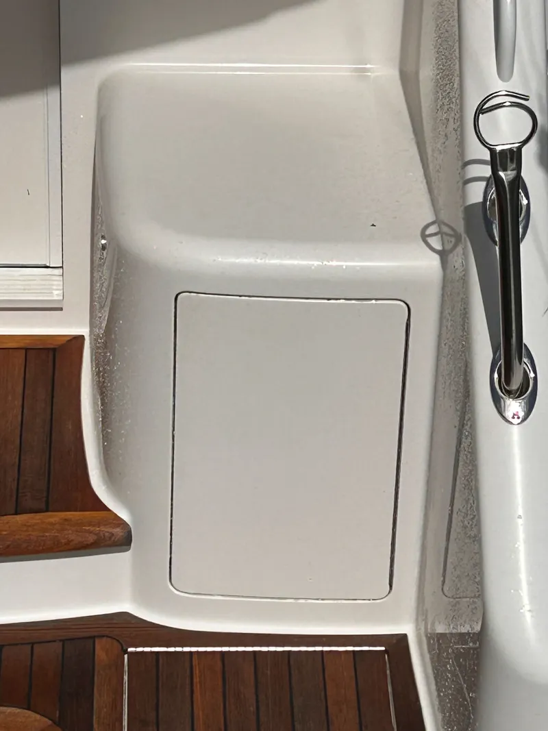 Slide: The Image of Viking ENC FB 2014 boat with wood and white accents. - 8