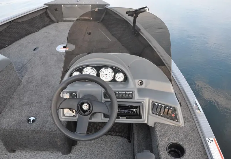 Slide: The Image of Minn Kota Terrova motor on 2012 Lund 1775 Impact boat. - 3