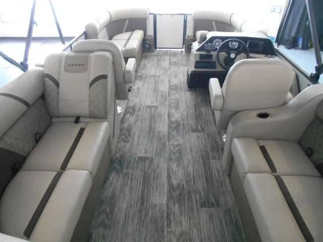 Slide: The Image of Crest Classic 200 SLC Pontoon 2025 - 10