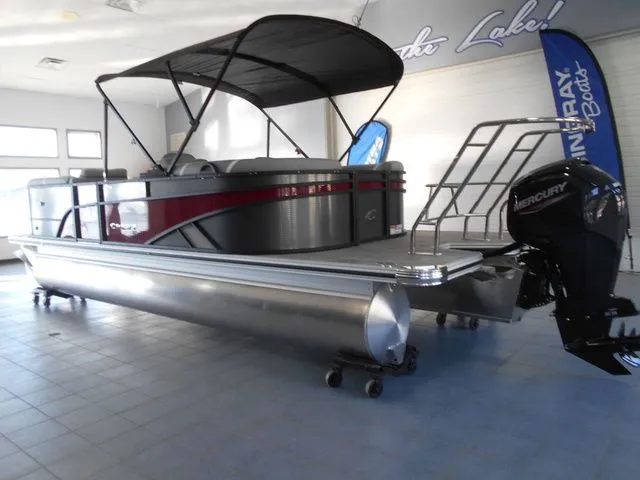 Slide: The Image of Crest Classic 220 SLC Pontoon 2025 - 4