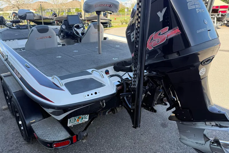 Slide: The Image of 2017 Phoenix 721 ProXP boat with powerful engine and sleek design. - 5