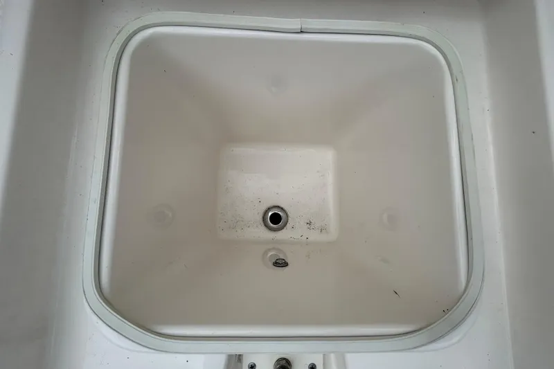 Slide: The Image of Livewell compartment of a 2019 Robalo R242 Explorer boat. - 72