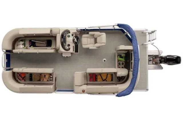 The Image of Sun Tracker PartyBarge 20 DLX 2019 - undefined