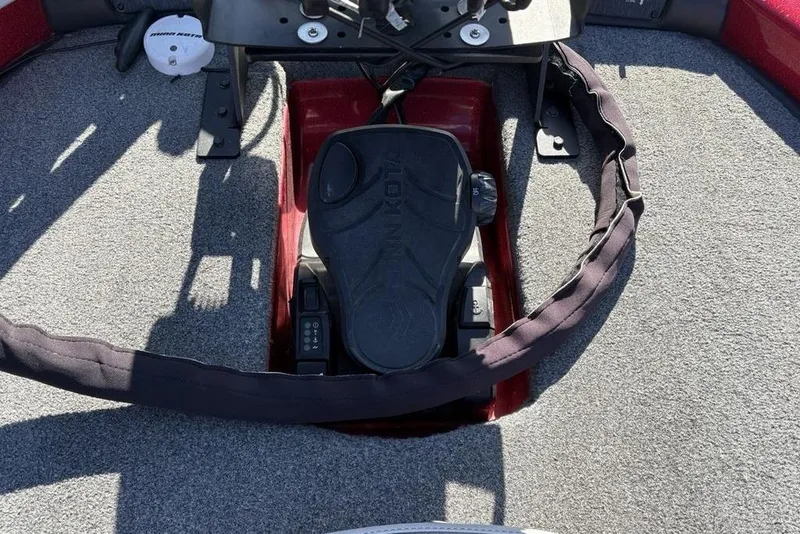 Slide: The Image of 2017 Phoenix 919 ProXP boat with Mercury Pro XS engine in parking lot. - 8