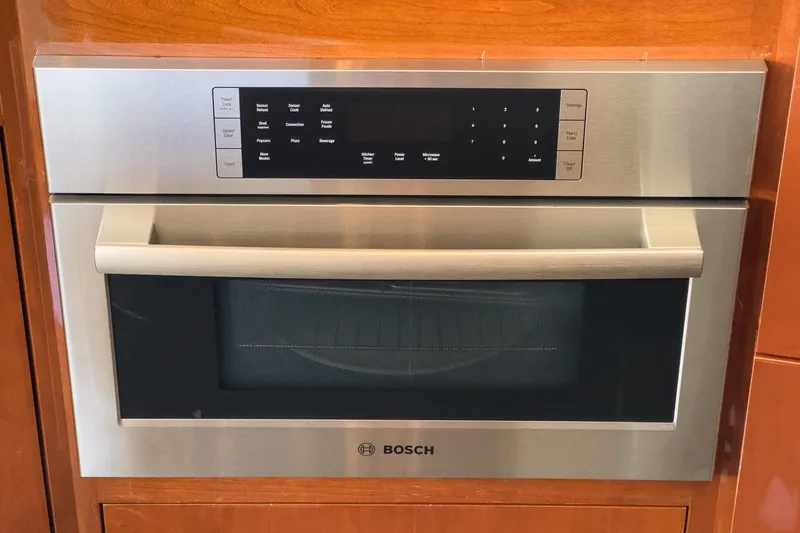 Slide: The Image of Built-in Bosch microwave in 2005 Marquis Pilothouse kitchen. - 31