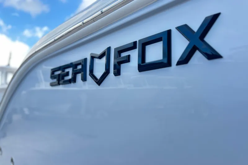 Slide: The Image of Close-up of a 2026 Sea Fox 268 Commander boat propeller, showcasing its sleek design. - 31