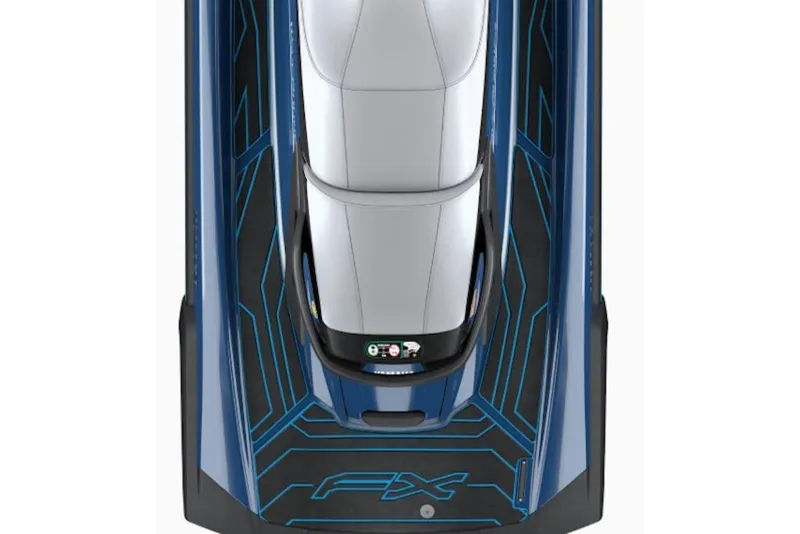 Slide: The Image of Top view of 2026 Yamaha WaveRunner FX HO, showcasing sleek design and seating. - 3