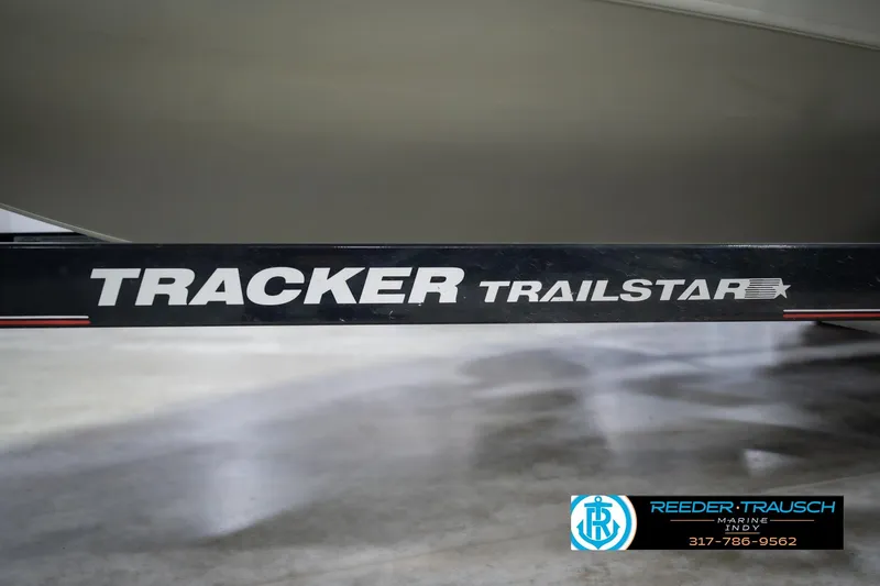 Slide: The Image of Trailer for 2007 Tracker Tournament V-18 boat, featuring Trailstar branding. - 51