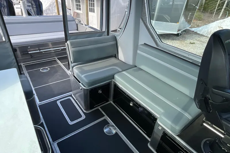 Slide: The Image of Interior of 2025 Life Proof 31 GT Coupe, featuring sleek seating and modern design. - 17