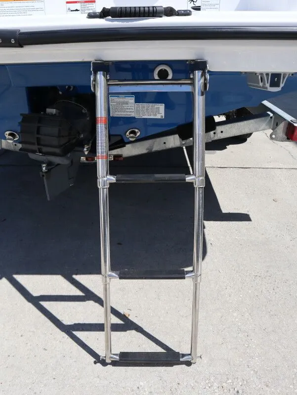 Slide: The Image of Yamaha SX190 2026 boat with retractable swim ladder. - 25