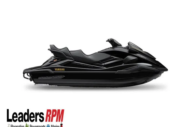 The Image of 2026 Yamaha WaveRunner FX Limited SVHO in sleek black design, side view. - 1