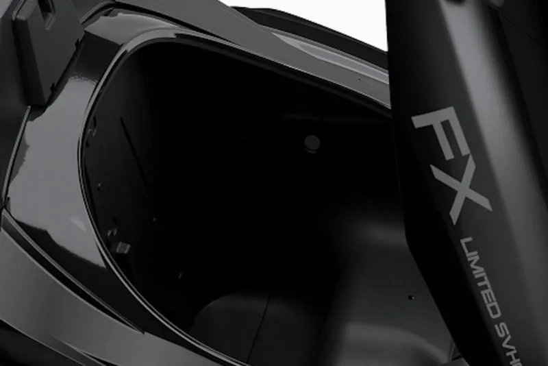 Slide: The Image of 2026 Yamaha WaveRunner FX Limited SVHO storage compartment detail. - 26