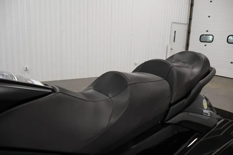 Slide: The Image of 2026 Yamaha WaveRunner FX Limited SVHO with sleek black seating in a garage setting. - 29