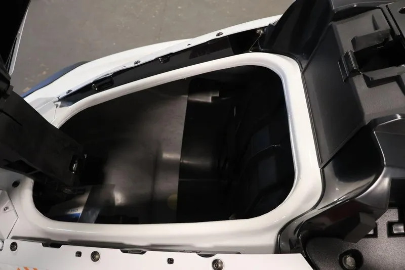 Slide: The Image of 2026 Yamaha WaveRunner GP HO storage compartment, showcasing spacious interior design. - 10