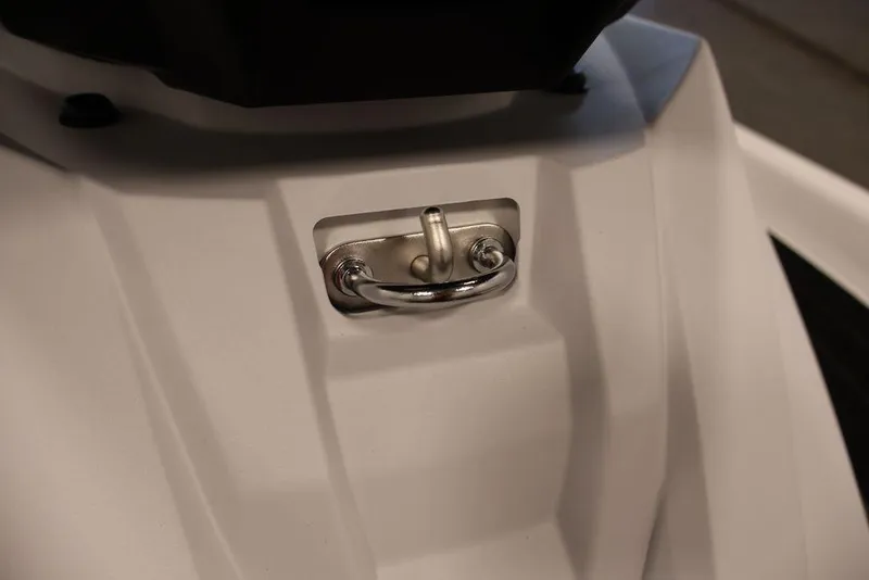 Slide: The Image of Close-up of 2026 Yamaha WaveRunner GP HO tow hook on white surface. - 19