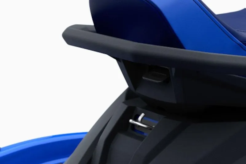 Slide: The Image of Close-up of 2026 Yamaha WaveRunner VX Limited, featuring sleek blue and black design. - 3