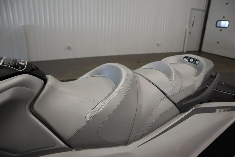 Slide: The Image of 2026 Sea-Doo GTX Limited 325 jet ski with sleek, ergonomic seating design. - 13