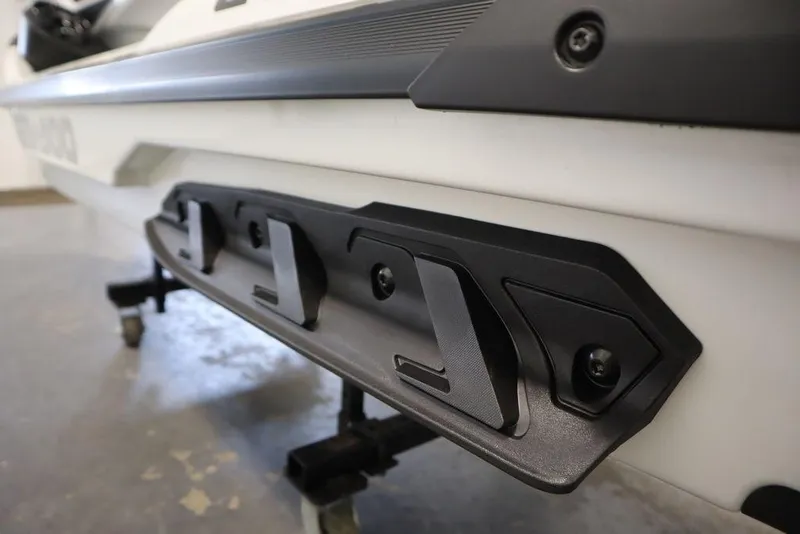 Slide: The Image of Close-up of 2026 Sea-Doo GTX Limited 325 hull detail, showcasing sleek design and craftsmanship. - 18