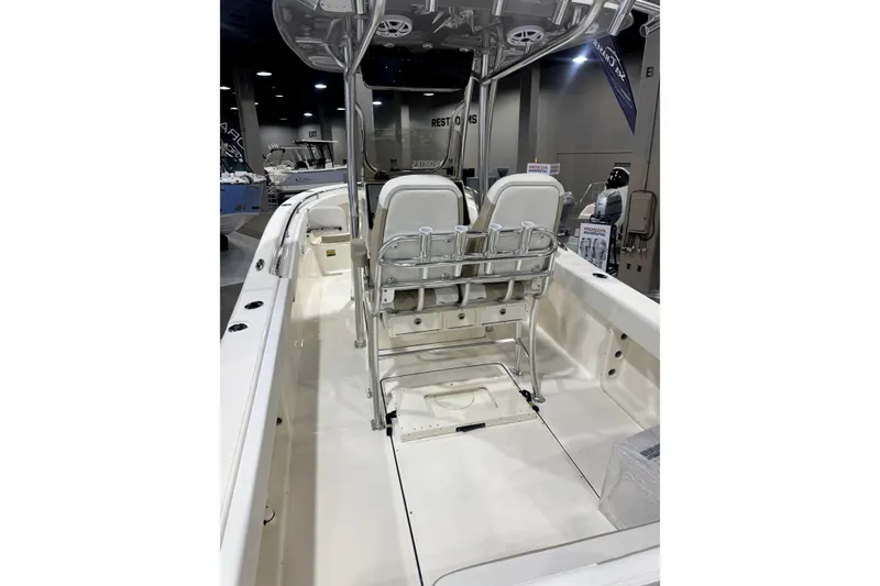 Slide: The Image of 2024 Bulls Bay 255 Center Console boat interior view. - 8
