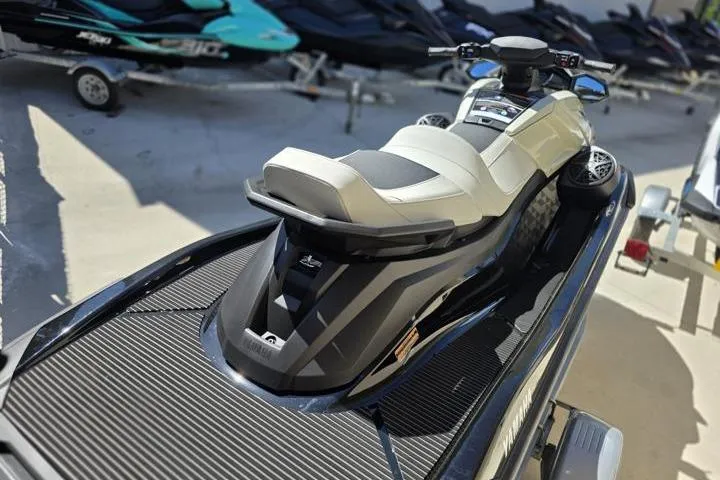 Slide: The Image of 2026 Yamaha WaveRunner VX Cruiser HO on trailer, sleek design, ready for water adventures. - 4