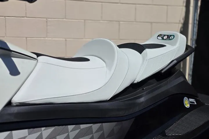 Slide: The Image of 2026 Yamaha WaveRunner VX Cruiser HO with sleek white seating and modern design. - 7
