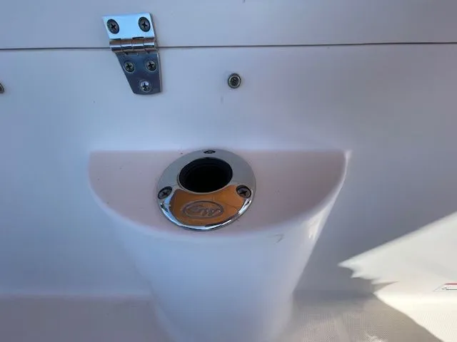 Slide: The Image of Cup holder on Grady-White 325 Freedom boat, year 2021. - 15