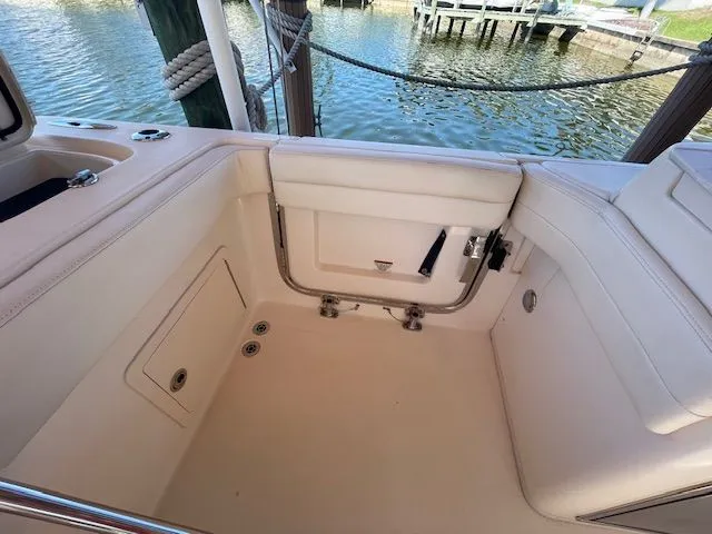 Slide: The Image of Interior of 2021 Grady-White 325 Freedom boat. - 17