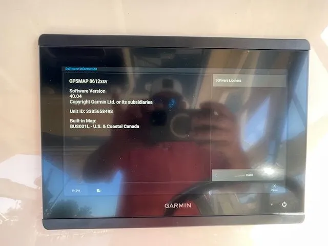 Slide: The Image of Garmin GPSMAP 8612xsv on Grady-White 325 Freedom boat. - 47