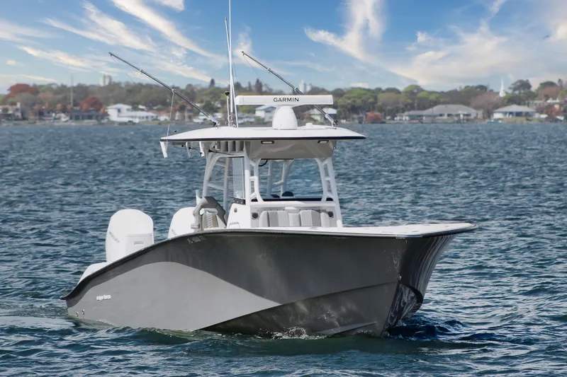 The Image of 2024 Cape Horn 39 T boat cruising on a scenic waterway with clear skies. - 0