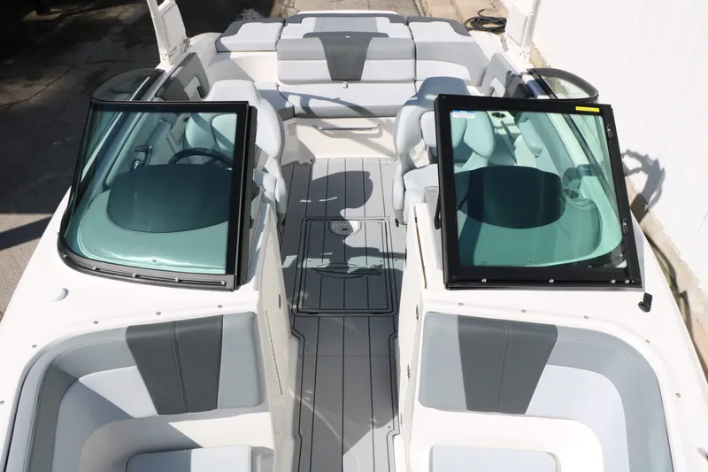 Slide: The Image of Interior view of Chaparral 23 SSi boat, model year 2026. - 22