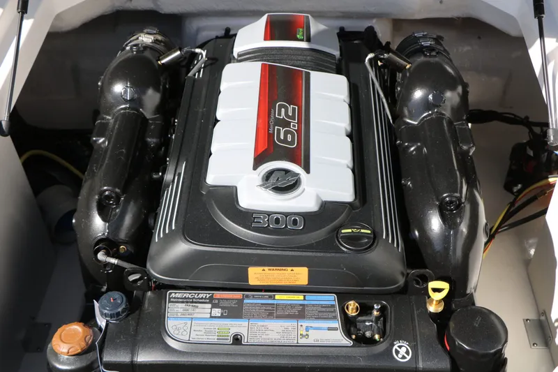 Slide: The Image of Chaparral 23 SSi 2026 engine with 6.2L V8, 300 horsepower. - 27