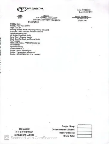 Slide: The Image of Veranda VISTA VIEW 22XRC 2026 - 12