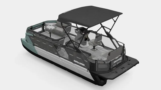 Slide: The Image of Sea-Doo Switch Cruise™ 21 - 300 Hp - Tech Galvanized 2026 - 3