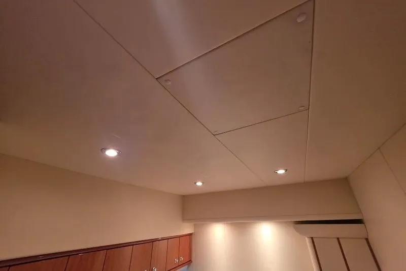 Slide: The Image of Ceiling interior of 2008 Neptunus Flybridge MY yacht with recessed lighting. - 121