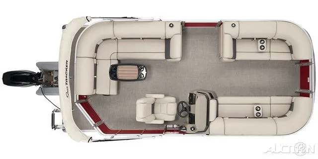 Slide: The Image of Sun Tracker Party Barge 20 DLX 2026 - 15