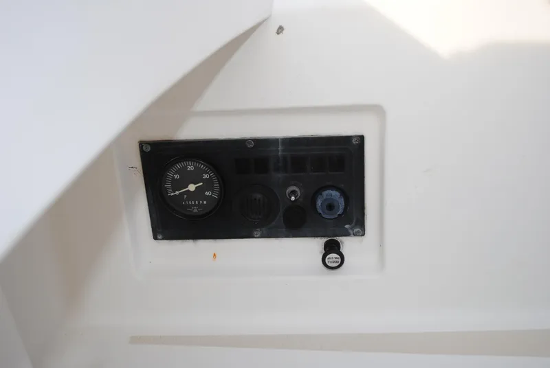 Slide: The Image of Dashboard of a 1988 Tartan 28 sailboat. - 19