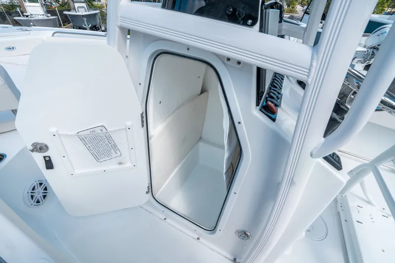 Slide: The Image of Interior of Sea Hunt Ultra 234, model year 2026. - 17