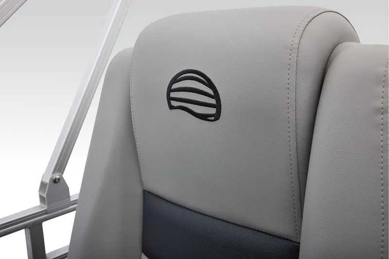 Slide: The Image of Manufacturer Provided Image: Gray seat detail of 2026 Sun Tracker SportFish 20 DLX boat. - 46