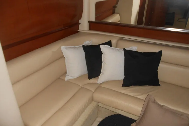 Slide: The Image of HybridTouch display on 2007 Sea Ray 44 Sundancer boat dashboard. - 11