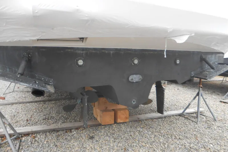 Slide: The Image of Bathroom interior of 2007 Sea Ray 44 Sundancer yacht with shower amenities. - 24