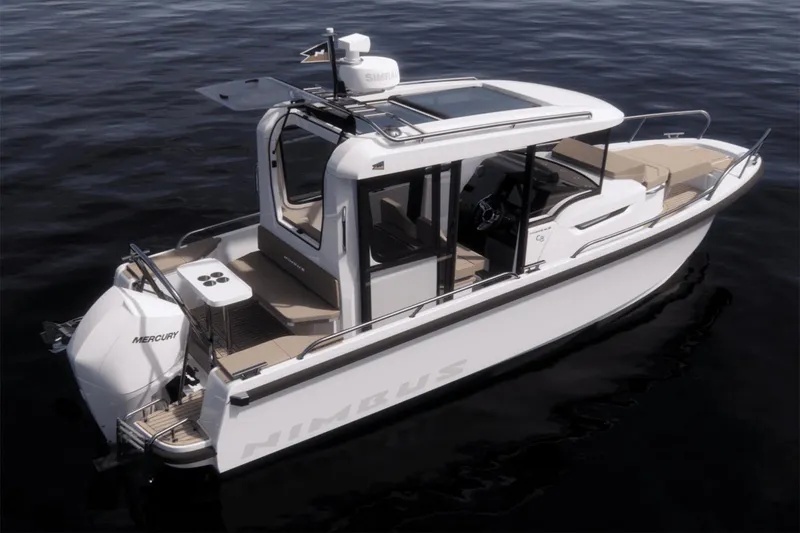 Slide: The Image of Manufacturer Provided Image: Nimbus Commuter 8 boat 2026 on calm water. - 4