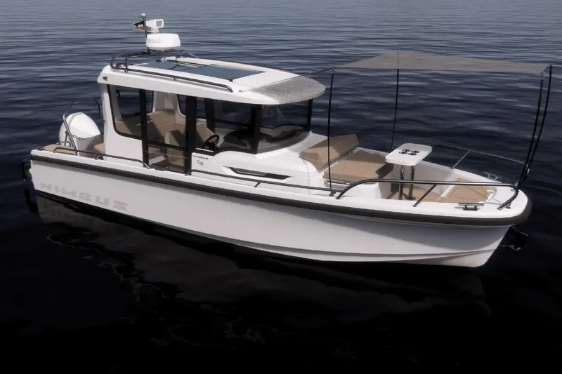 Slide: The Image of Manufacturer Provided Image: Nimbus Commuter 8 boat 2026 on calm water. - 5