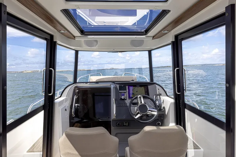 Slide: The Image of Manufacturer Provided Image: Interior view of Nimbus Commuter 8 boat, model year 2026. - 7