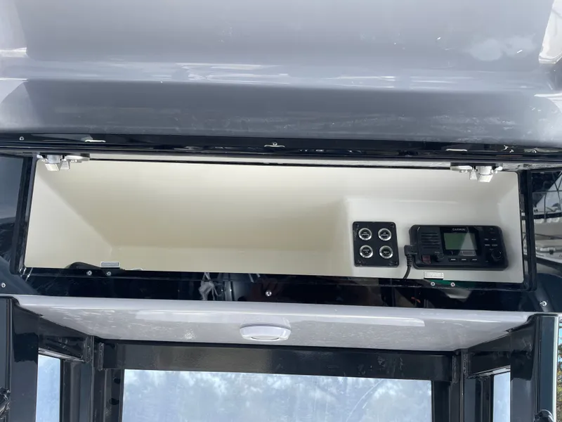 Slide: The Image of Interior view of Key West 260 CC 2026 console. - 10