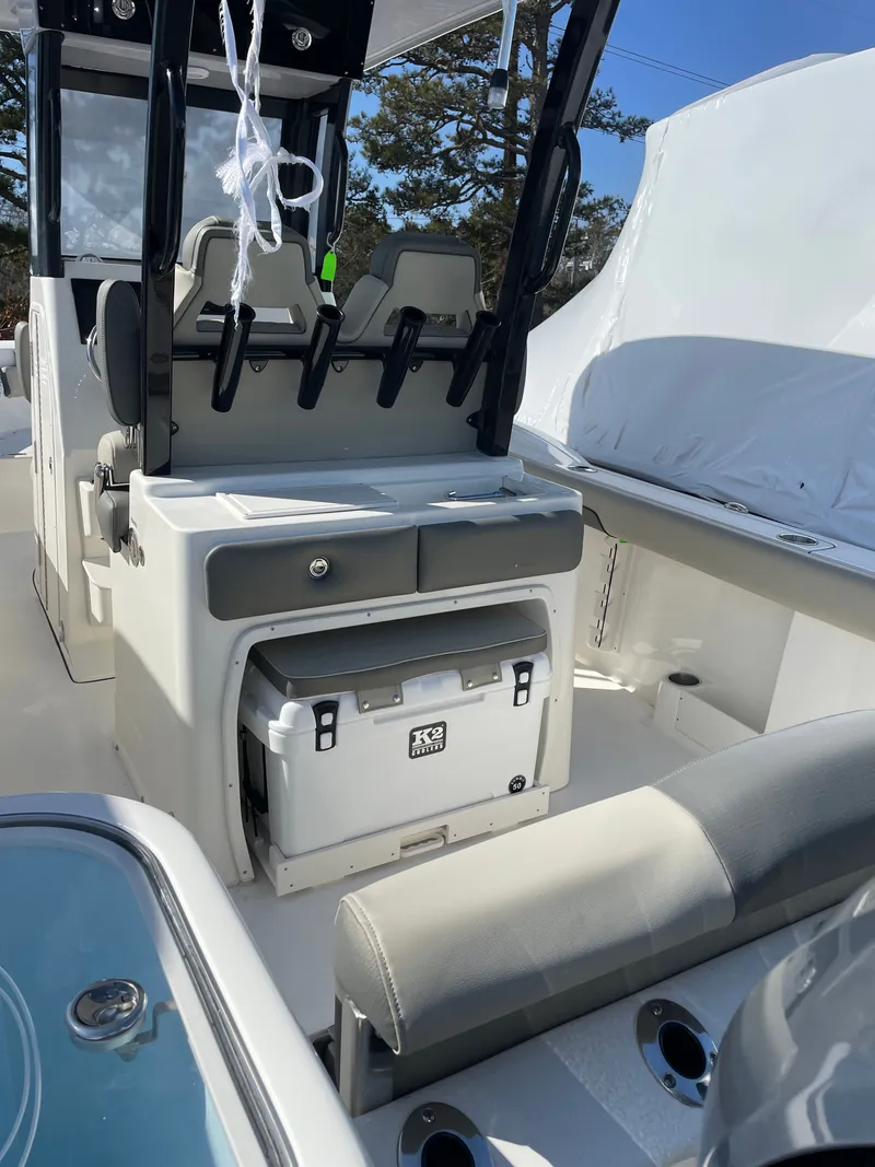 Slide: The Image of Interior view of Key West 260 CC boat, model year 2026. - 3