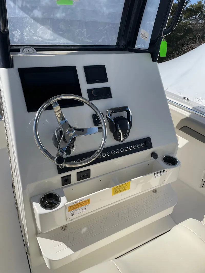 Slide: The Image of Key West 260 CC boat helm console, year 2026. - 4