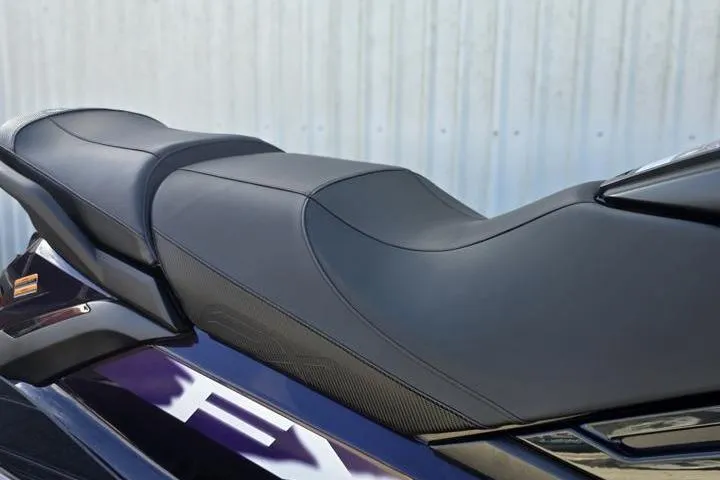 Slide: The Image of 2026 Yamaha WaveRunner FX SVHO seat design, showcasing sleek and comfortable contours. - 10