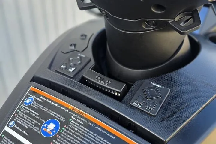 Slide: The Image of 2026 Yamaha WaveRunner FX SVHO dashboard controls and warning labels. - 12