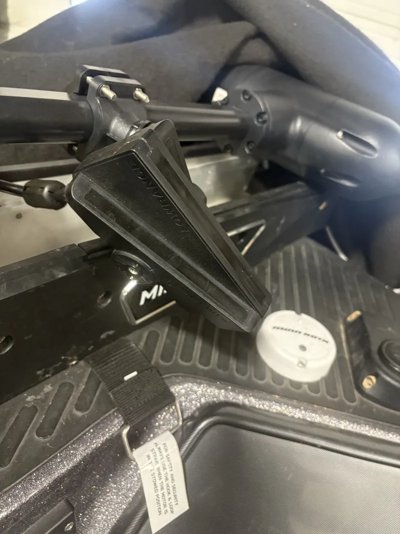 Slide: The Image of Close-up of a 2011 Ranger 620 VS boat detail. - 25