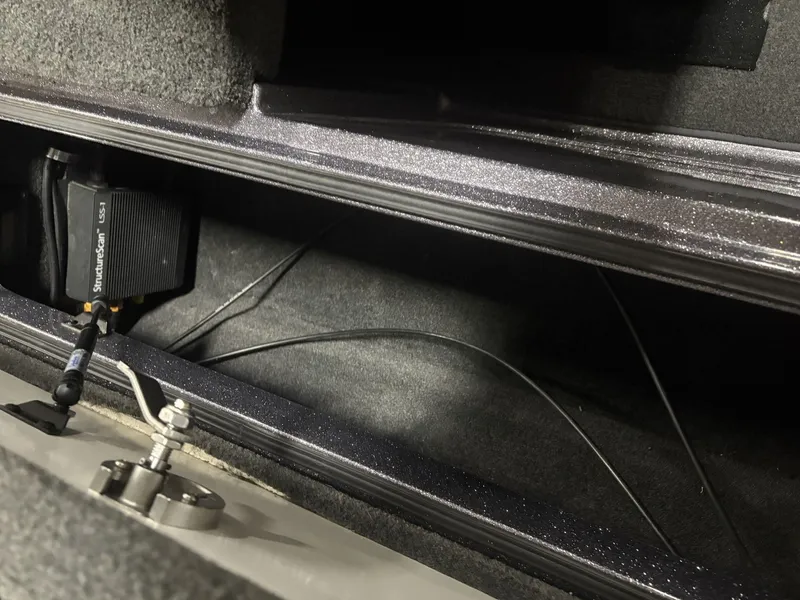 Slide: The Image of Interior of a Ranger 620 VS boat with electronics. - 29